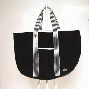 Lacoste Beach Bag / Widest part : 53.5 cm / Longest part : 35.5 cm